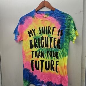 Spencer's Blue and Pink Short Sleeve Tee